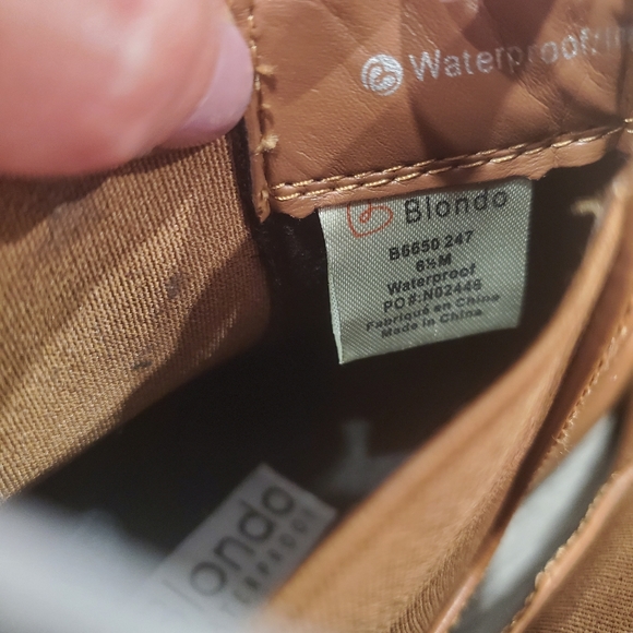 NEW Blondo Emilia Brown Leather Boot - Picture 10 of 10